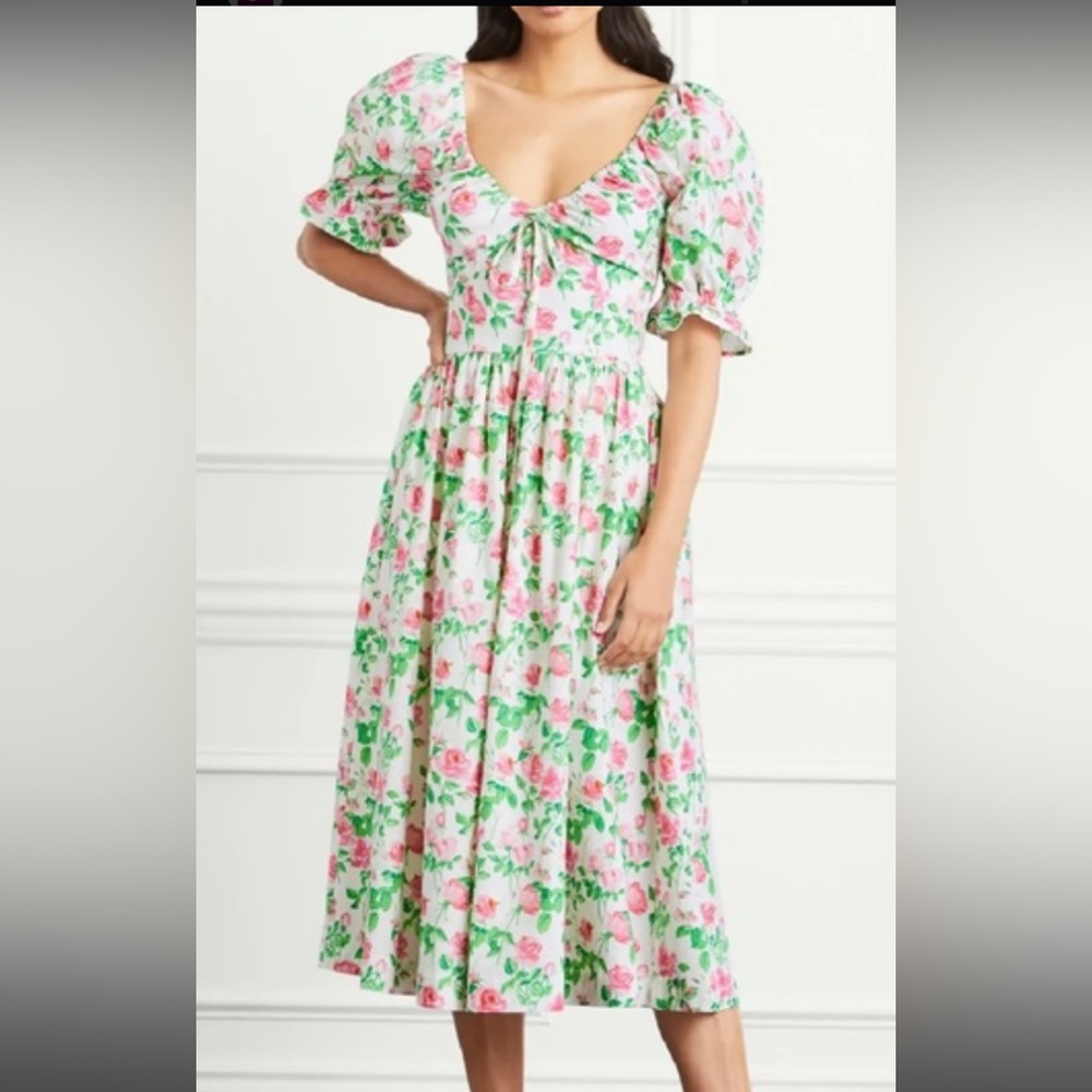 NWT - Hill House Ophelia dress in Pink Roses